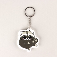 Брелок для ключей &laquo;Енот&raquo;, 10.2 х 4.8 см