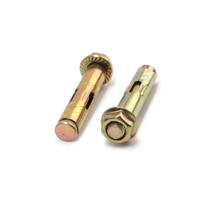 Анкерный болт ТУНДРА, с гайкой, оцинкованный,  10х60 мм, 110 шт