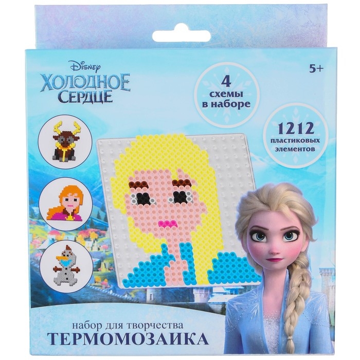 Термомозаика с пинцетом "Эльза", Холодное сердце
