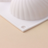 Форма для муссовых десертов и выпечки KONFINETTA &laquo;Купол&raquo;, силикон, 30&times;17,5&times;4 см, 6 ячеек (d=7,5 см), цвет белый