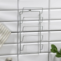 Подвеска для крышек, 5 ярусов, 32&times;16 см, цвет хром