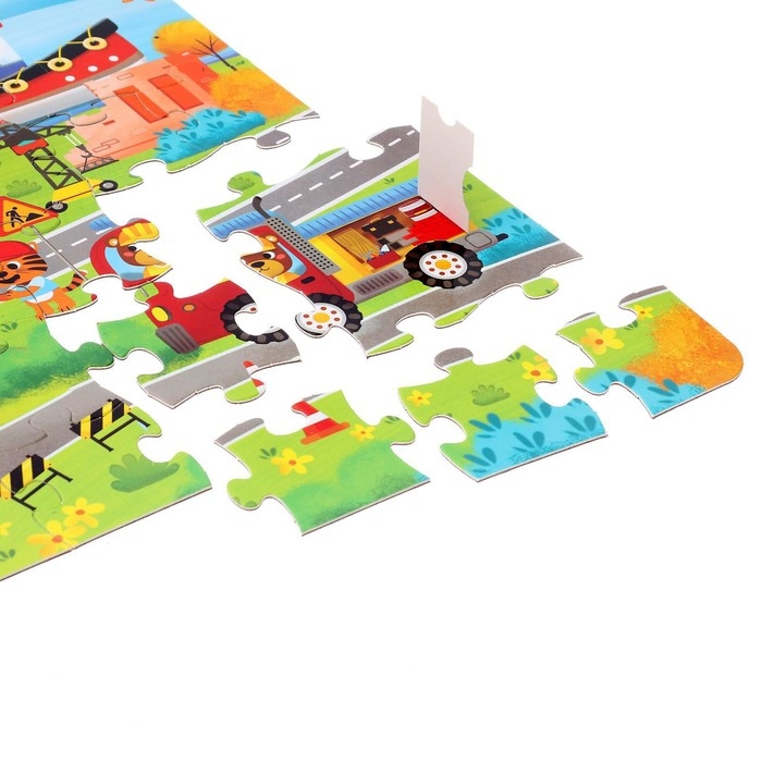 Пазлы с окошками &laquo;Такие разные машины&raquo;, 30 деталей