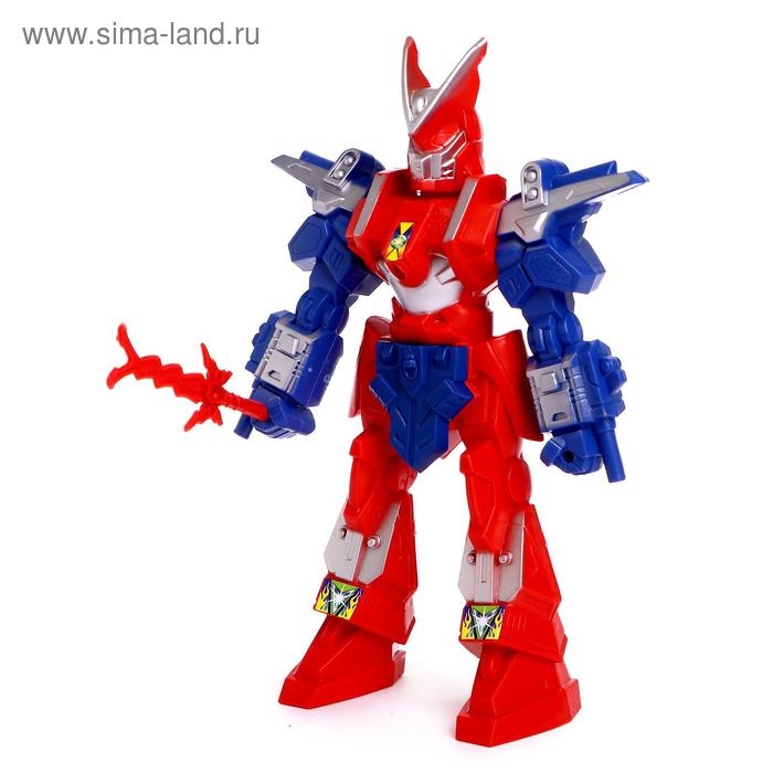 Робот &laquo;Воин&raquo;, световые эффекты, МИКС