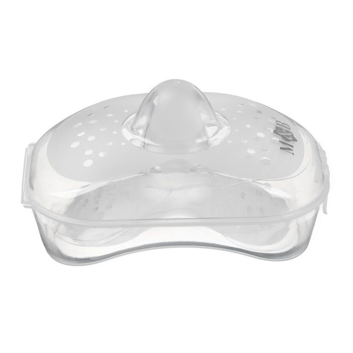 Накладки на грудь для кормления, силиконовые, размер L, в комплекте 2 шт., Mum&Baby