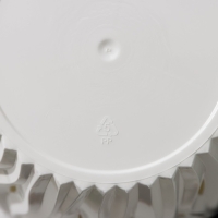 Кашпо для цветов со вставкой &laquo;Вдохновение&raquo;, 3 л, цвет белый