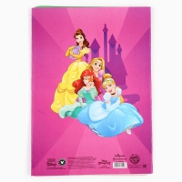 Набор &laquo;Принцессы&raquo; А4: 8 листов цветного одностороннего мелованного картона, 8 листов цветной двусторонней бумаги