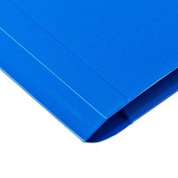 Папка-короб на резинке А4, 500мкм, Calligrata, корешок 25 мм, до 230 листов, тиснение "песок", синяя