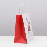 Пакет подарочный, упаковка, &laquo;Рыцарю&raquo;, 22 х 22 х 11 см