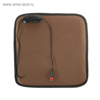 Накидка с подогревом TORSO, 12 В, регулятор, 42&times;42 см, провод 90 см, черный