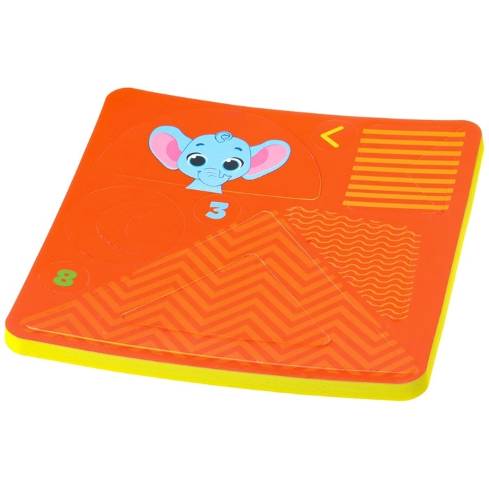 Детская развивающая игра EVA &laquo;Маленький строитель&raquo;, изучение форм / цветов, Крошка Я