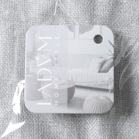 Короб LaDо́m &laquo;Франческа&raquo;, 3 выдвижных ящика, 30&times;20&times;28 см, цвет серо-голубой