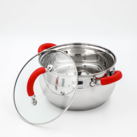 Кастрюля из нержавеющей стали Доляна &laquo;Вернер&raquo;, 2,5 л, d=18 см, с крышкой