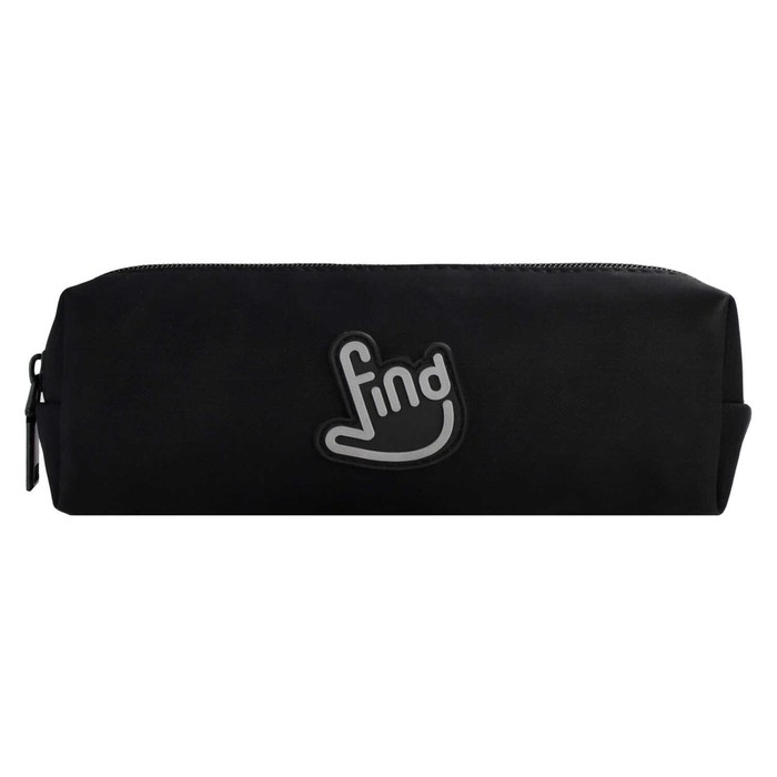 Пенал мягкий, 1 отделение, 65 х 195 х 50 мм, объёмный, искусственная кожа, нашивка, Феникс "Заяви о себе" 61354