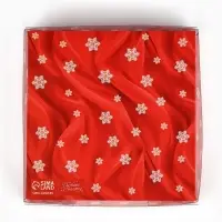 Коробка для макарун &laquo;С Новым годом!&raquo;, 12&times;12&times;3.5 см