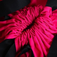 Мешок для обуви, розовый, два вида ручек, текстиль 30&times;40 см