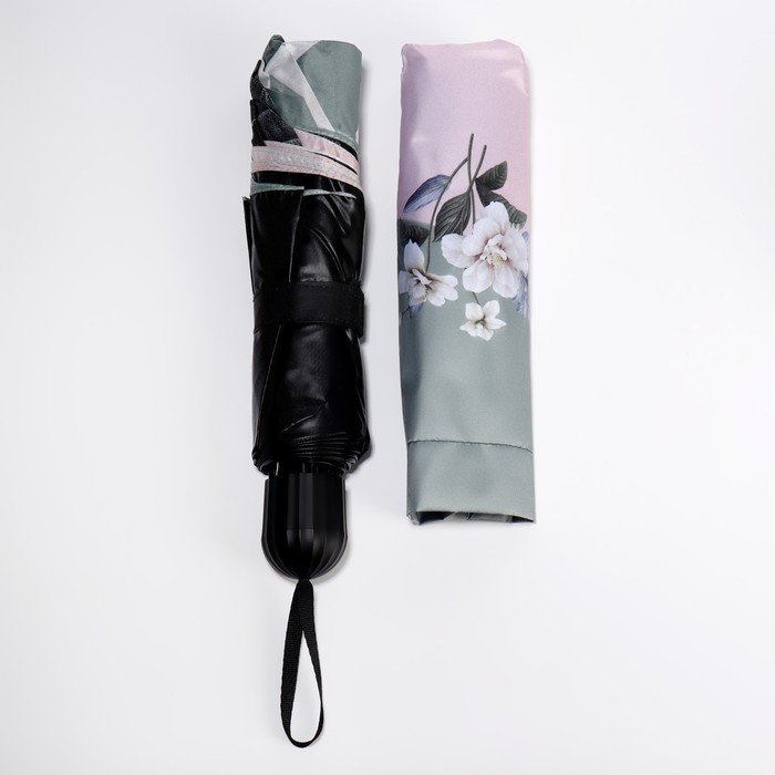 Зонт механический &laquo;Весна&raquo;, 4 сложения, 8 спиц, R = 49 см, цвет МИКС