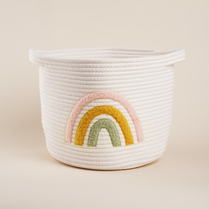 Корзина для хранения плетёная ручной работы SL Home, 30&times;40&times;25 см