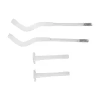 Кронштейн для радиатора AQUALINK, 7&times;180 мм, штыревой, сплющенный, с дюбелем