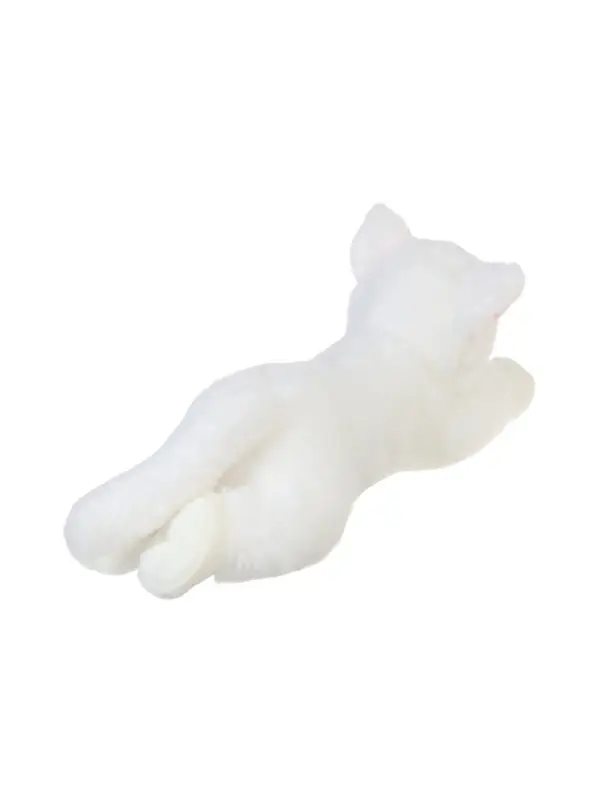 Мягкая игрушка "Ленивый котик" цвет белый, 49 см