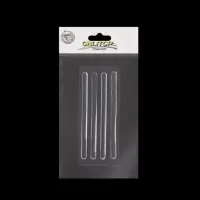 Полоски под ремешки, на клеевой основе, набор - 4 шт., силиконовые, 9.5&times;0.7 см., прозрачные