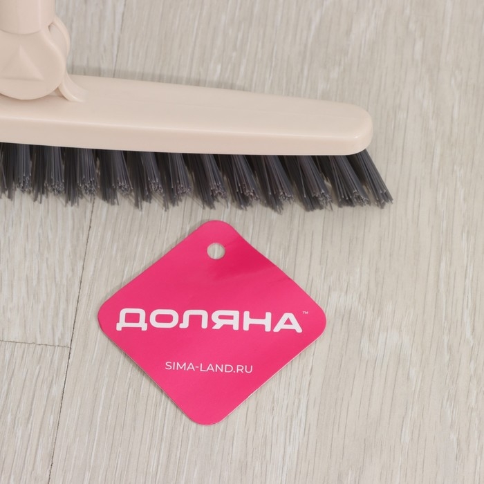 Щётка для подметания пола с поворотной насадкой Доляна, 86,5&times;26 см