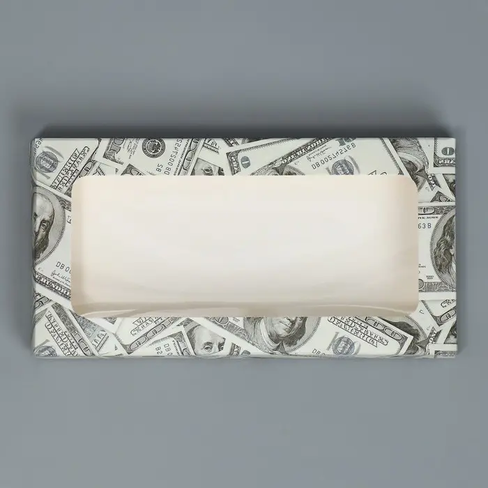 Коробка для шоколада, кондитерская упаковка, &laquo;Взятка&raquo;, с окном, 17.3 х 8.8 х 1.5 см