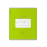 Тетрадь 12 листов в линейку ErichKrause &laquo;Классика Bright&raquo;, обложка мелованный картон, блок офсет, белизна 100%, зелёная