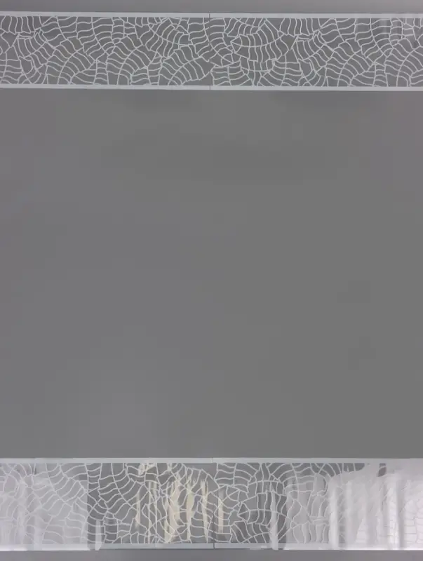 Пленка прозрачная с рисунком &laquo;Листья кайма&raquo; 0.7&times;8.2&plusmn;5%м