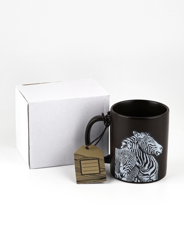 Кружка керамическая Дорого внимание &laquo;Зебры&raquo;, 350 мл
