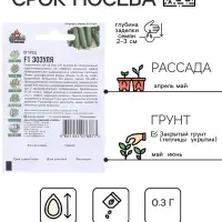 Семена Огурец "Зозуля" F1, скороспелый, партенокарпический, 0,3 г  серия ХИТ х3