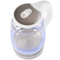 Чайник HYK-G3506 1.7л. 2200Вт белый