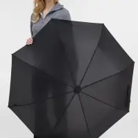 Складной зонт U.090, черный