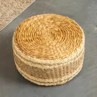 Пуфик 40х40х20 см, водный гиацинт, сиграсс