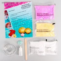 Набор для творчества &laquo;Морские бомбочки своими руками&raquo;, Принцессы, Ариэль