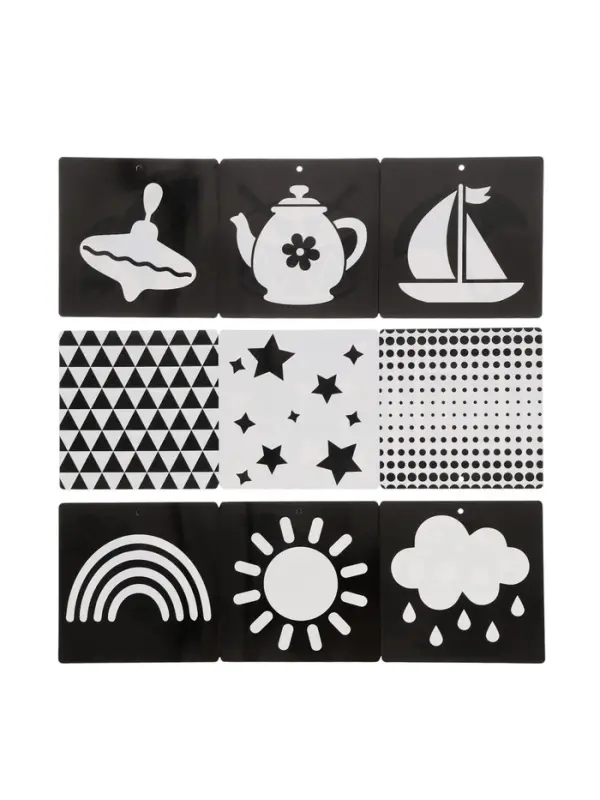 Набор картонных книжек-гармошек "Смотри, малыш!", 6 шт.