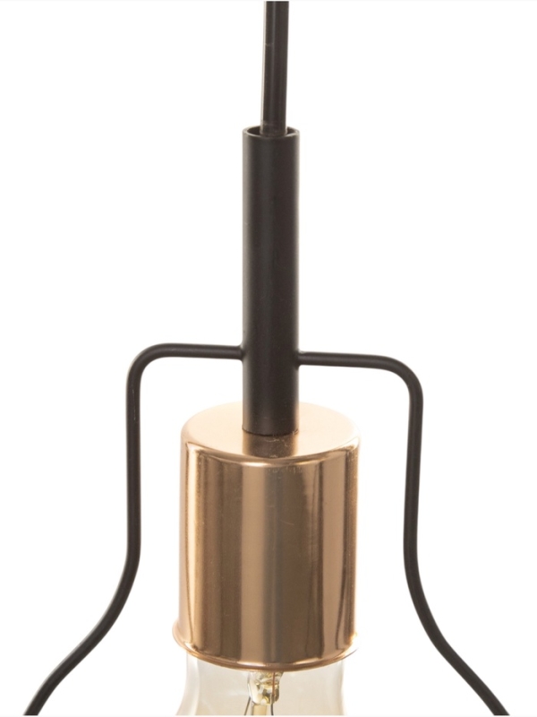 Люстра 2719/6 E27 40Вт черно-золотой 54х54х40 см BayerLux