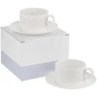 Набор Coralli Luziano на 2 персоны, белый