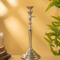 Подсвечник "Великолепный век" алюминий 13х13х33 см