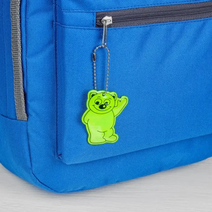 Светоотражающий элемент &laquo;Медведь&raquo;, двусторонний, 6&times;5 см, МИКС