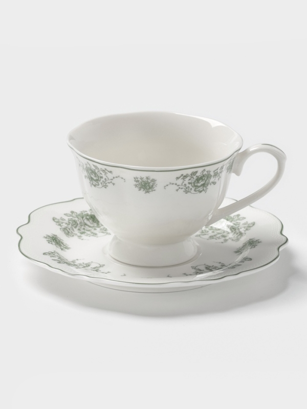 Чайная пара 220 мл WY "Emerald Essence"