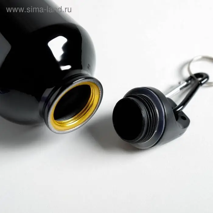 Бутылка для воды &laquo;Не усложняй&raquo;, 400 мл