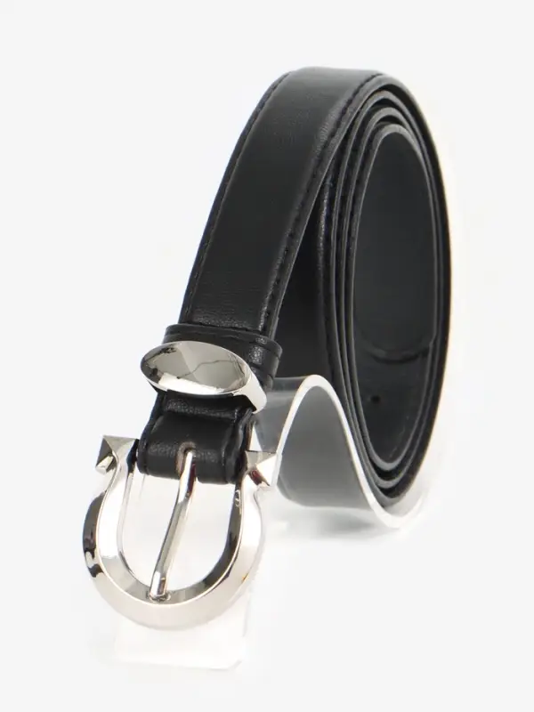 Ремень жен 04-01-02-01, Март2507, 2,3*0,3*110 см, без винта, пряж металл, 1 прокол,