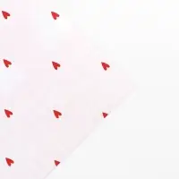 Бумага упаковочная глянцевая двухсторонняя &laquo;С любовью&raquo;, 70 х 100 см