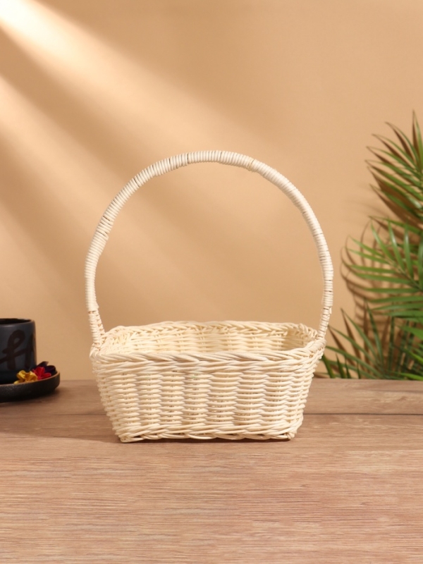 Корзина плетеная 22x20x26 см, ротанг