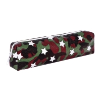 Пенал школьный &laquo;Миллитари&raquo;, на молнии, МИКС