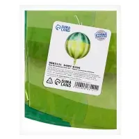 Воздушный шар фольгированный 20" &laquo;Сфера полосатая&raquo;, зелёный