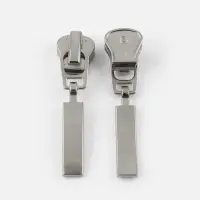 Бегунок для молнии &laquo;Трактор&raquo;, №5, цвет никель