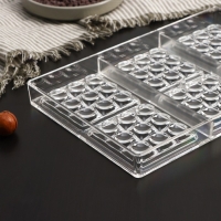 Форма для шоколада и конфет KONFINETTA &laquo;Поп-ит&raquo;, 6 ячеек, 27,5&times;17,5&times;2,5 см, ячейка 7&times;7 см