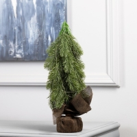 Фигура светодиодная &laquo;Пихта&raquo; 36 x15 x 15 см, 20 LED, батарейки AG13x3 (в комплекте), свечение тёплое белое