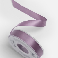 Лента атласная двухсторонняя №0434 20мм*25&plusmn;1м сиреневый TR